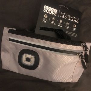 NIGHT SCOPE - FANNY PACK SLING BAG WITH LIGHT
